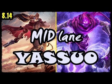 YASSUO Yasuo MID - Yasuo vs Malzahar Stream 8.14 Gameplay Season 8