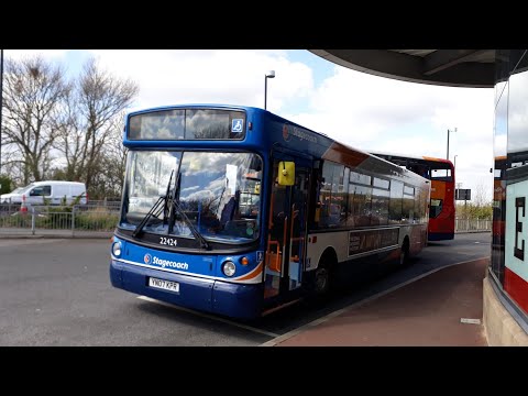 EMPTY BUS!!!!! YN07 KPR/22424-Stagecoach Newcastle MAN 18.220LF/Alexander ALX 300