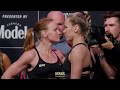 UFC 247 Weigh-Ins: Valentina Shevchenko vs. Katlyn Chookagian Staredown- MMA Fighting