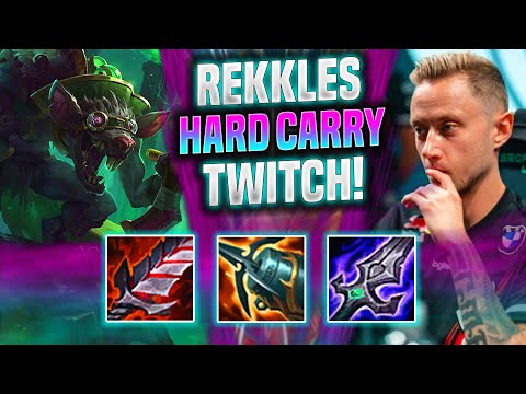REKKLES HARD CARRY TWITCH! - KC Rekkles Plays Twitch ADC vs Miss Fortune! | Season 2022
