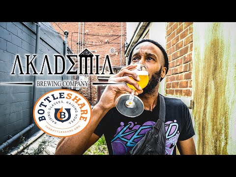 BEST Berliner Weisse Ever?! Akademia Brewing | Bottle Share - "GOOD LOVE" (Craft Beer Review)