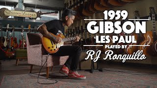 Video thumbnail for 1959 Gibson Les Paul "Miss Swiss" played by RJ Ronquillo by Carter Vintage Guitars