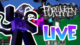 Playing Roblox Forsaken LIVE