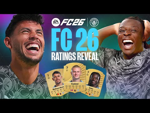 Man City FC 26 Ratings Revealed! | Who The FC? Doku, Trafford, Nunes & Lewis are 😤