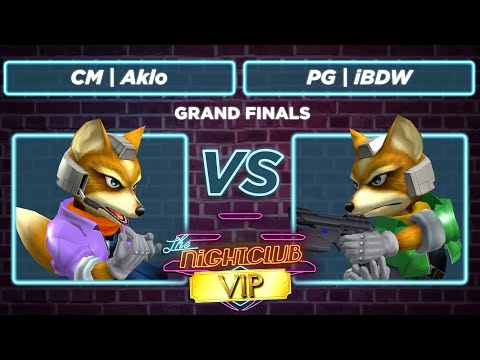 The Nightclub VIP: CM | Aklo (Blue) vs PG | iBDW (Green) - Grand Finals SSBM