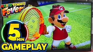 Mario & DK vs Bowser Jr & Dad! | Mario Tennis Fever Gameplay! (Switch 2)