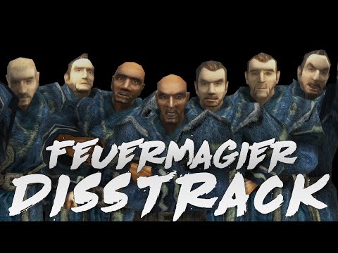 FEUERMAGIER DISSTRACK - Wassermagier - Gothic Hip Hop Rap Battle [TTS]