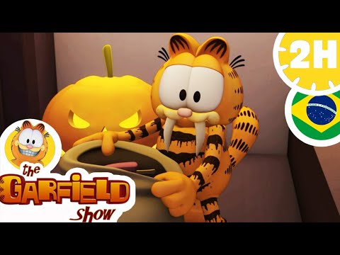 🎃Garfield se veste para o Halloween!🎃- Episodio completo HD