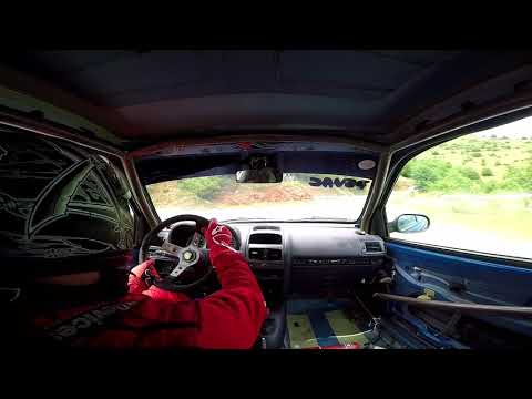 Daniel Blazevski Ponikva - Kocani 2018  3:46.68 On board Renault Clio 182 (Stock)