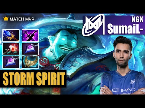 Storm Spirit Mid | NGX.SumaiL- | THE TRUE WORLD'S NO. 1 STORM SPIRIT | 7.31c Gameplay Highlights