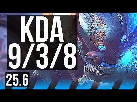 GRAGAS vs SYLAS (MID) | 1700+ games, 9/3/8 | EUW Master | 25.6