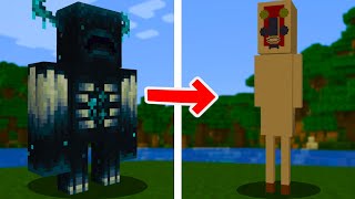 we remade every mob into SCP Monsters in minecraft
