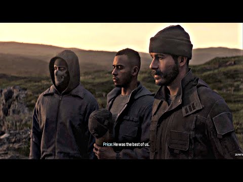 Soap Death Scene (2023) Call of Duty Modern Warfare 3 Ending 4K 60FPS