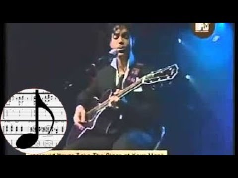 Transcription || Prince · "Prince: The Art of Musicology", acoustic set [guitar]