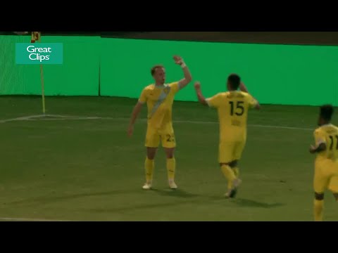 Daniel Bruce with a Goal vs. Las Vegas Lights FC