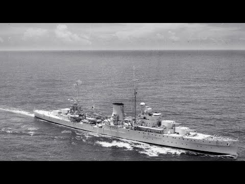 HMS Ajax - Fighting Graf Spee and Italian Destroyers