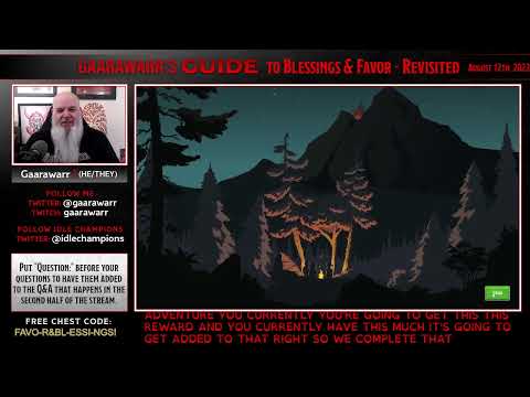 Gaarawarr’s Guide to Blessings and Divine Favor Revisited