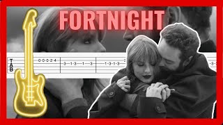Taylor Swift feat. Post Malone - Fortnight | Easy Guitar Tab Tutorial + PDF Download 🎸