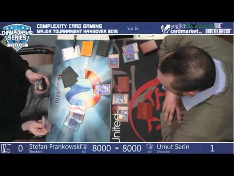 YGO: CCG Major Tour Stop - Hannover 2015: Top 16: Shaddoll VS Shaddoll