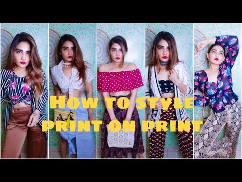 How to style print on print | Style Diaries| TheGulabiGirl