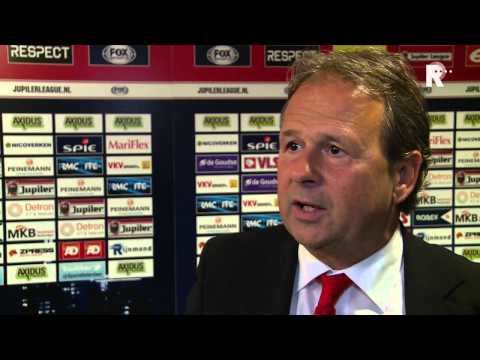 Gert Kruys na afloop van Sparta - FC Eindhoven