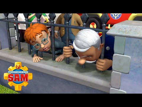 Normans und Steeles Köpfe bleiben stecken! | Feuerwehrmann Sam Offizieller | Cartoons für Kinder