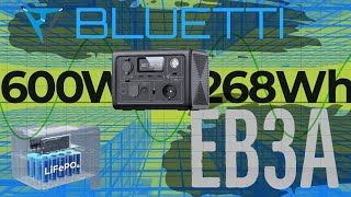 BLUETTI EB3A Portable Power Station (PB930784) - відео 5