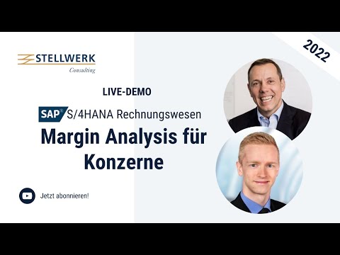 SAP S/4HANA Margin Analysis für Konzerne (Live-Demo)