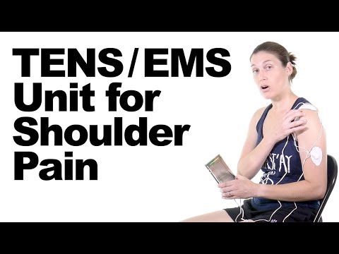 How to Use a TENS / EMS Unit for Shoulder Pain Relief - Ask Doctor Jo