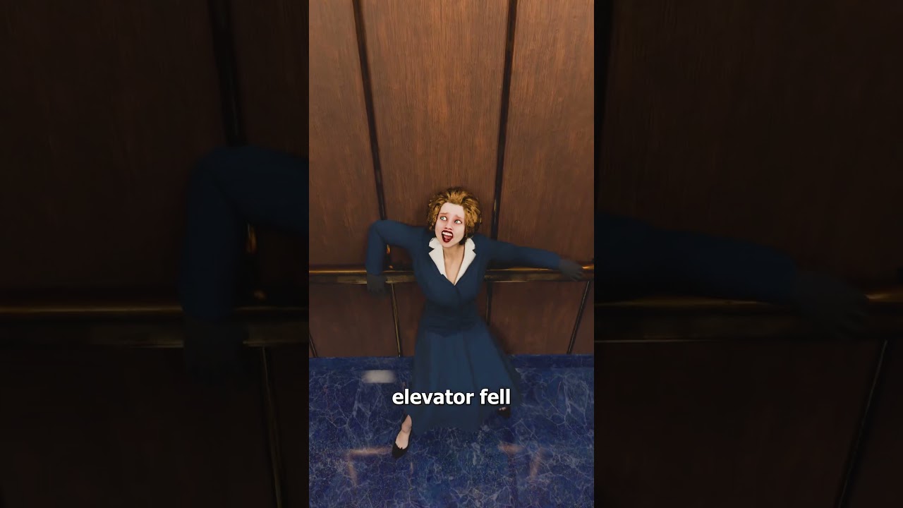 The Longest Elevator Fall 😱