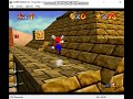 Super Mario 64 Alternate Passage Shining Atop The Pyramid