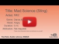 Mad Science Sting MK2 Dance Electronic Angry YouTube Audio Library BGM