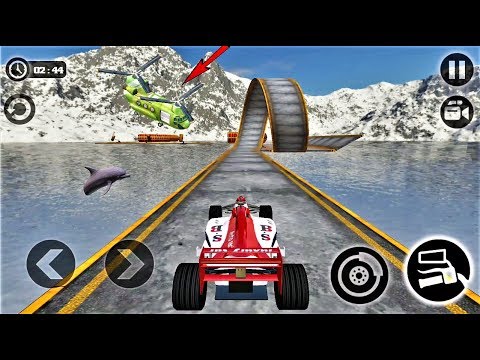 Impossible Formula Car Stunt Racing Tracks-Best Android Gameplay HD #9