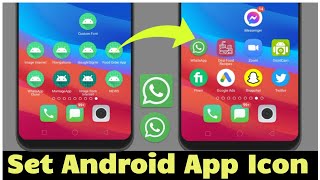 How to Change Android App Launcher Icon - Change Android App icon online