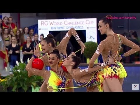 Spain 3 balls 2 ropes EF - WC Guadalajara 2017