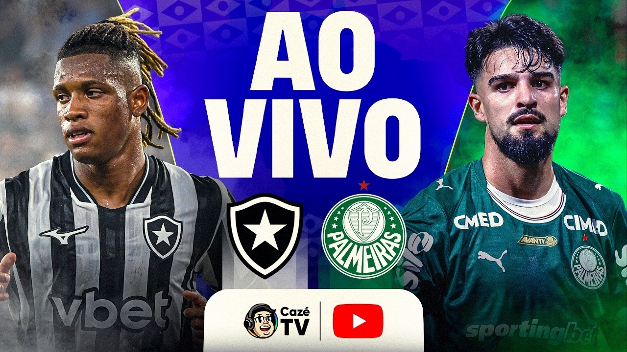 JOGO COMPLETO: BOTAFOGO X PALMEIRAS | BRASILEIRÃO 2026 | 26ª RODADA