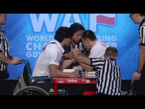 Disabled 60kg man left hand 1st final - Worlds 2013