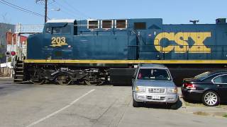 preview picture of video 'Baltimore City Police & CSX'