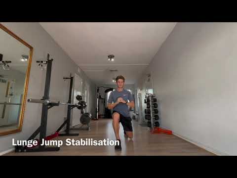 Lunge Jump Stabilisation