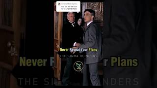 How to be UNPREDICTABLE 🔥~ Thomas Shelby Sigma Rule 🗿#shorts #motivation #quotes #attitude