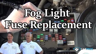 Fog Light Fuse Replacement