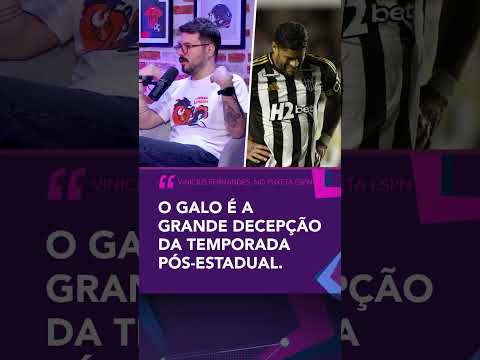 Atlético-MG é a grande decepção, fã de esportes? Qual é a sua opinião? #shorts