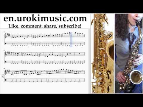 Saksafon tenor dersleri Bon Jovi - Knockout Bölüm#1 um-723