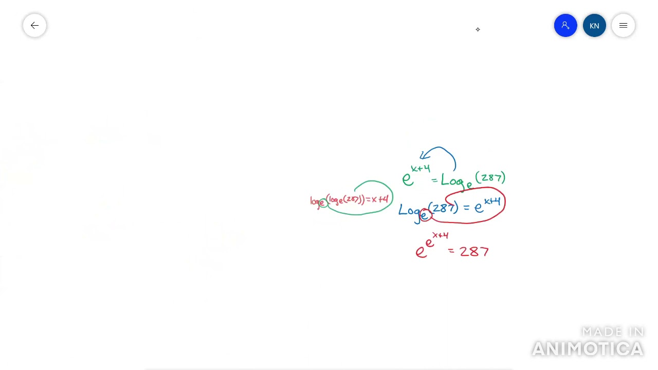 Convert Log & Exponential Form