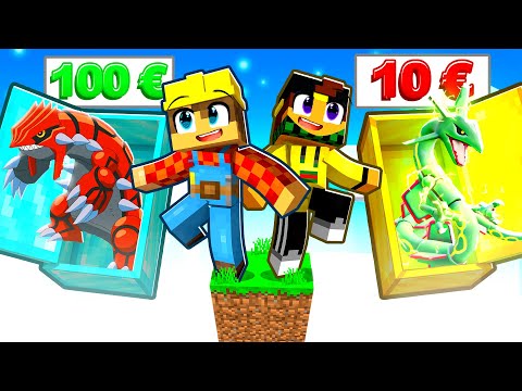 GUESS THE COST OF LEGENDARY POKEMON IN MINECRAFT ITA!!