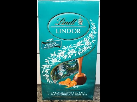 Lindt: Lindor Caramel With Sea Salt Dark Chocolate Truffles Review