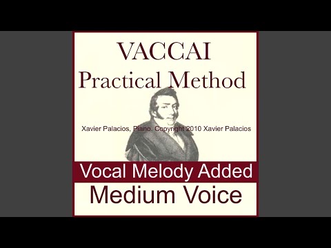 Practical Vocal Method: Lesson X Introductory to the Grupetto or Turn in E-Flat Major, Andantino