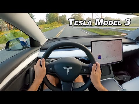 Before You Buy a Tesla - Could you Live with The Model 3 Performance? (POV Binaural Audio)