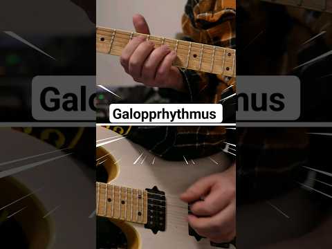 Metal Galopprhythmus für Anfänger erklärt #shorts #ironmaiden  #gitarrelernen