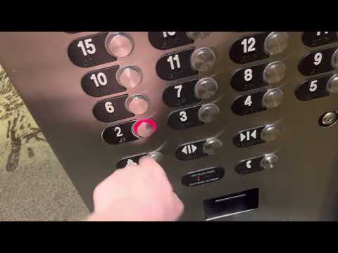 Slow 600 FPM Otis Traction Low Rise Elevators @ Elara By Hilton Grand Vacations, Las Vegas, NV